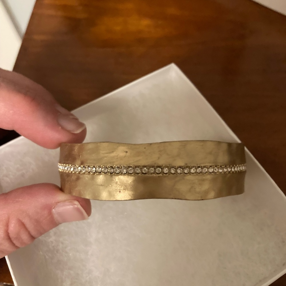 Gold plated bracelet, new